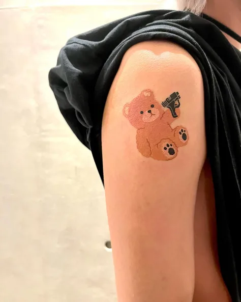 クマのタトゥー