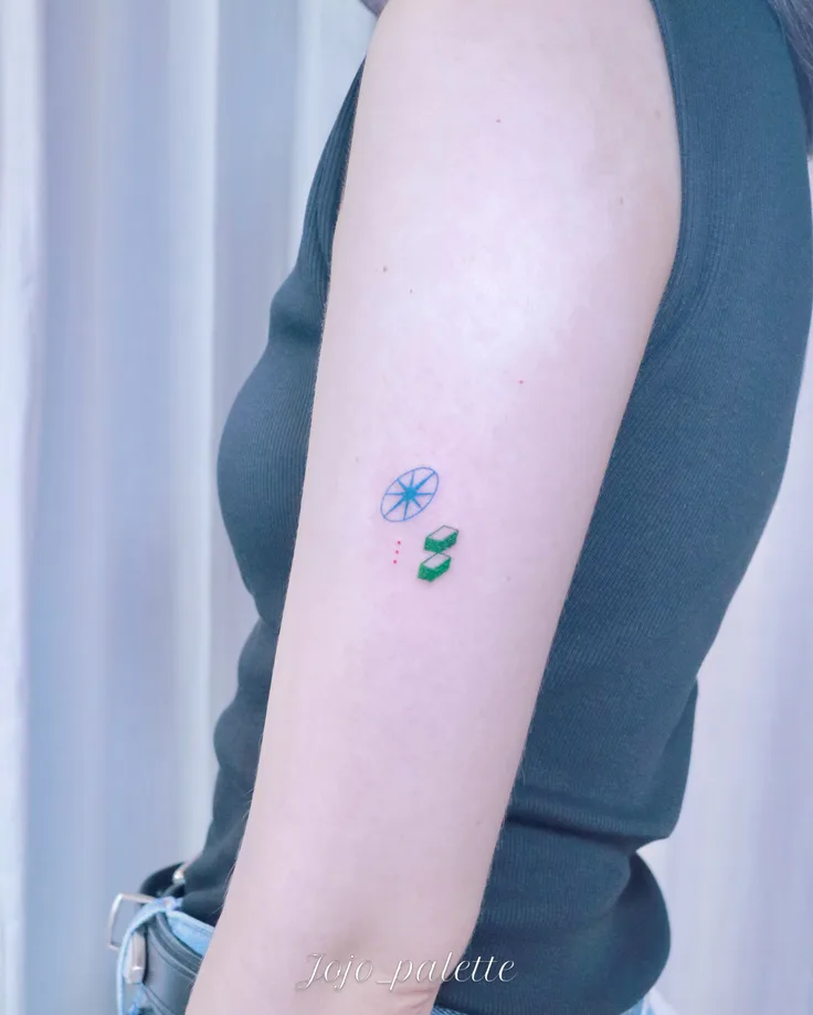 조조의 컬러 오너먼트 타투