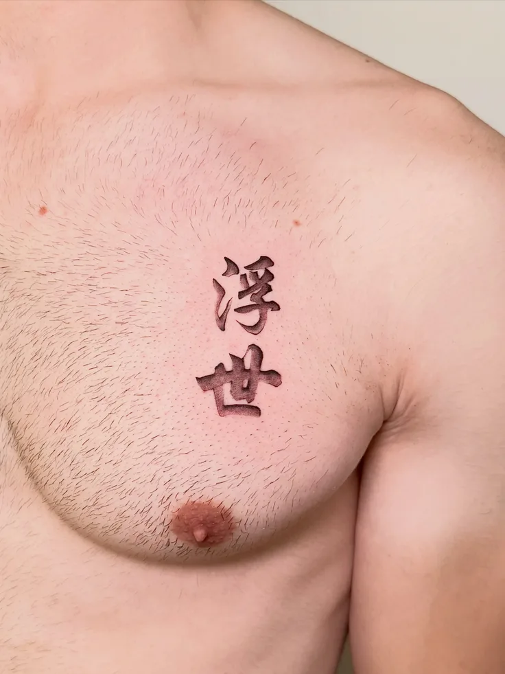 漢字タトゥー