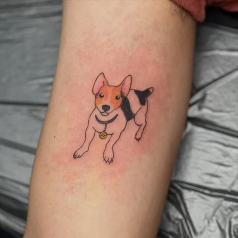 犬のミニタトゥー