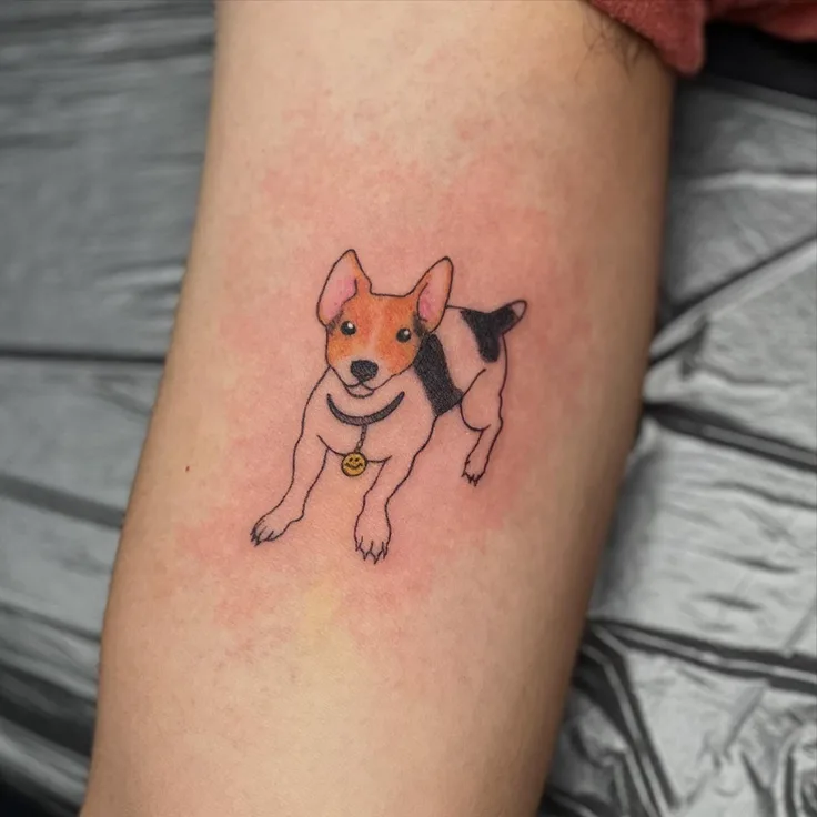 犬のミニタトゥー