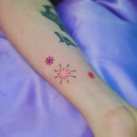 불꽃놀이를 모티브로 한 오너먼트 입니동 ( ღ’ᴗ‘ღ )