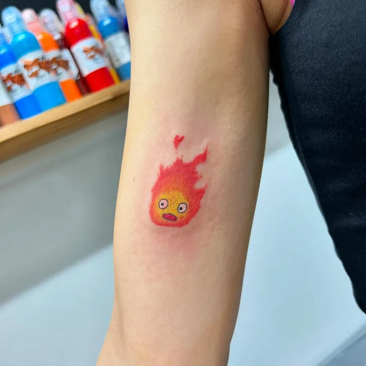 カルシファーのタトゥー