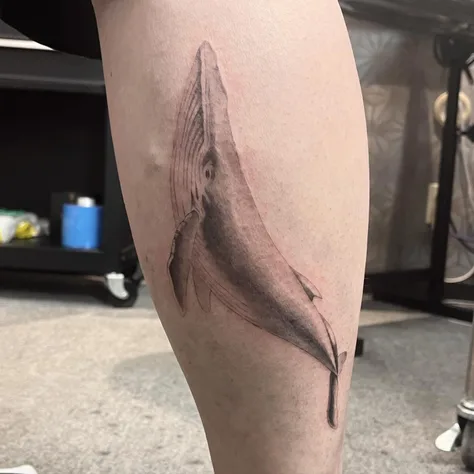 クジラのタトゥー