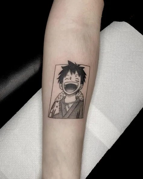ワンピース ルフィのタトゥー