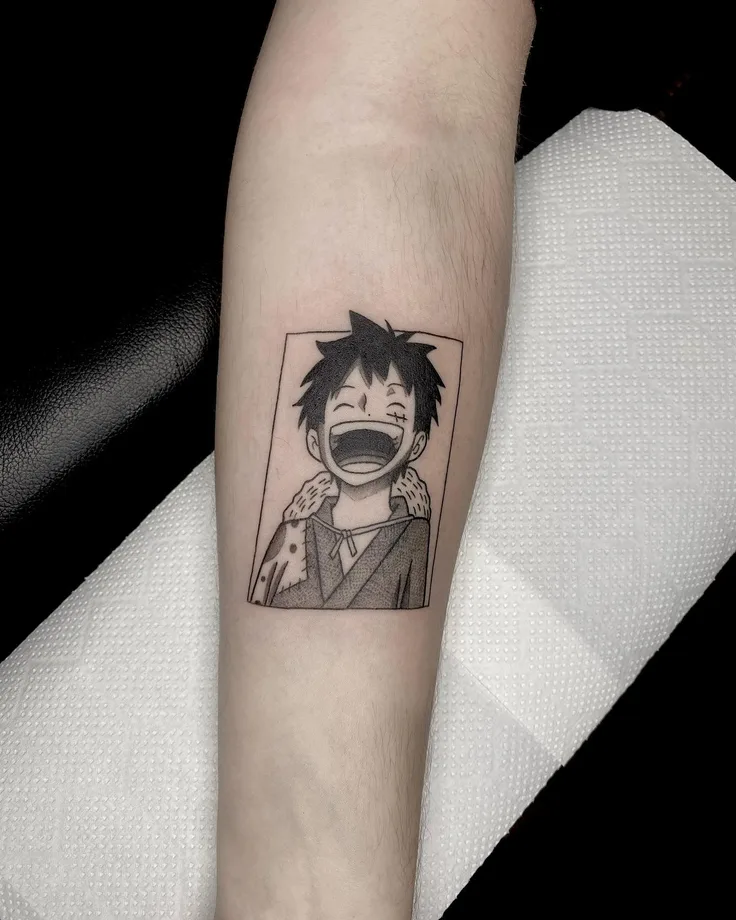 ワンピース ルフィのタトゥー