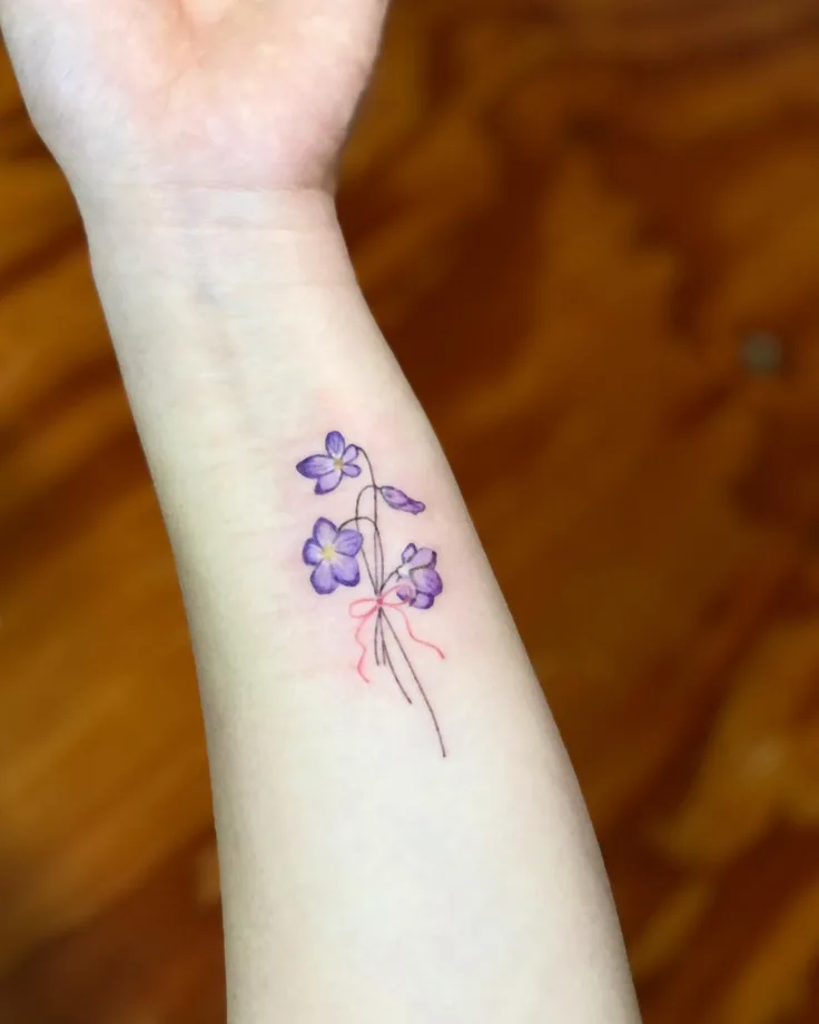 すみれの花