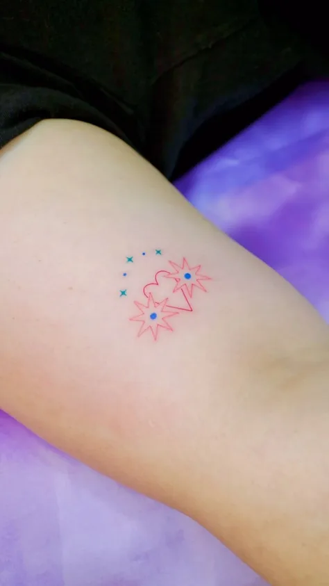 조조의 컬러오너먼트 타투 💖