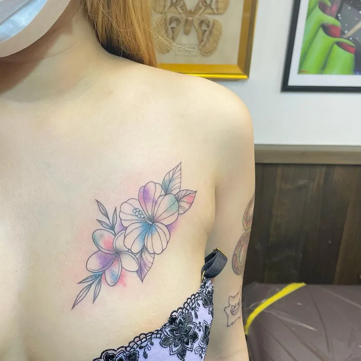ハイビスカスの花