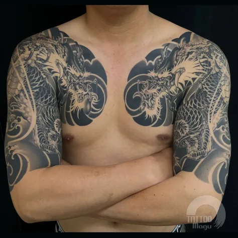 双龍・向かい龍
