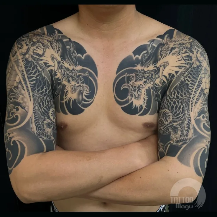双龍・向かい龍