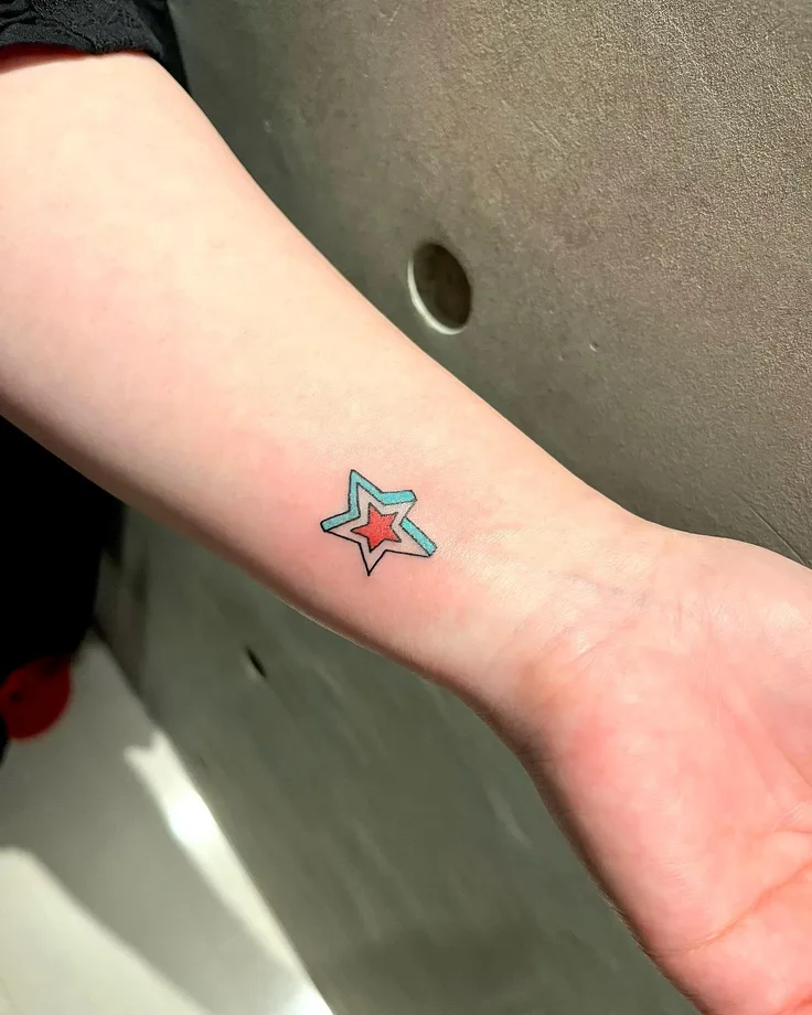星のタトゥー
