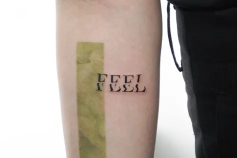 FEELのレタリング