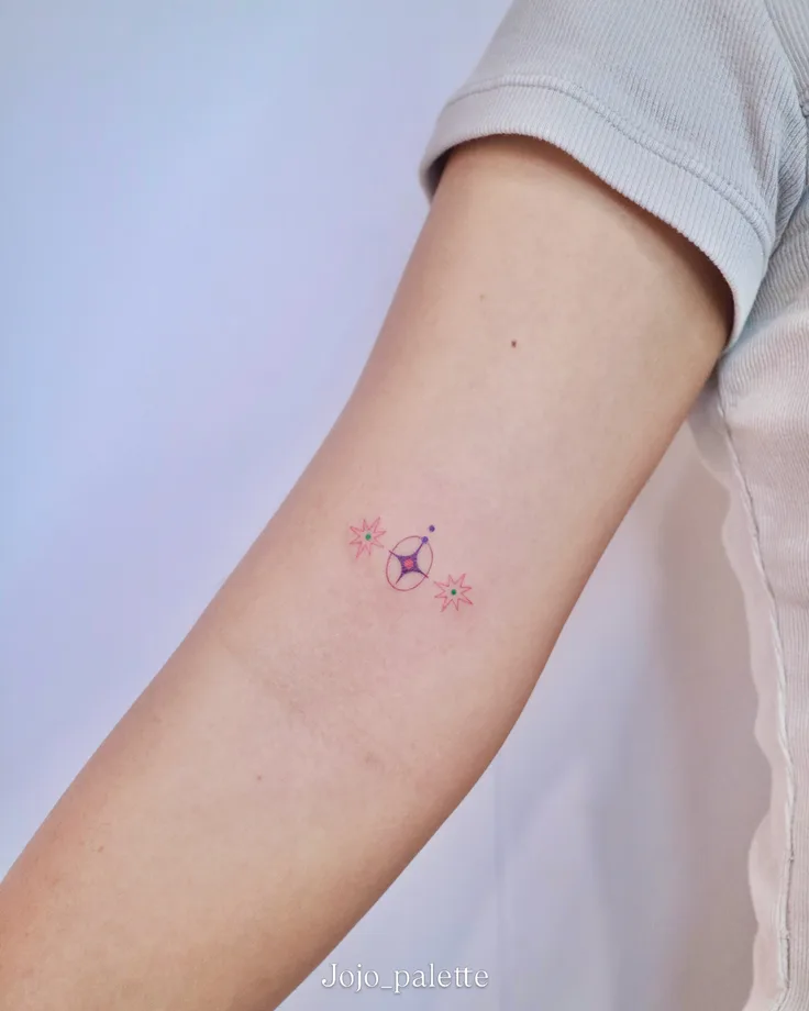 조조의 컬러 오너먼트 타투