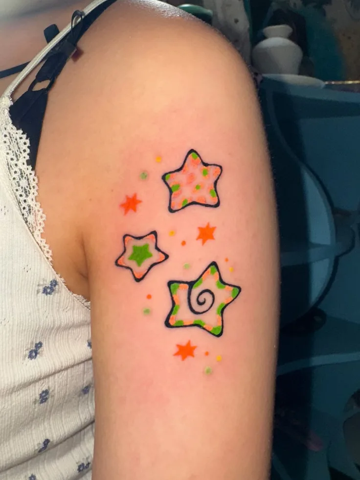 三つ並んだ星