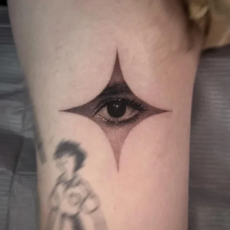 星空と瞳