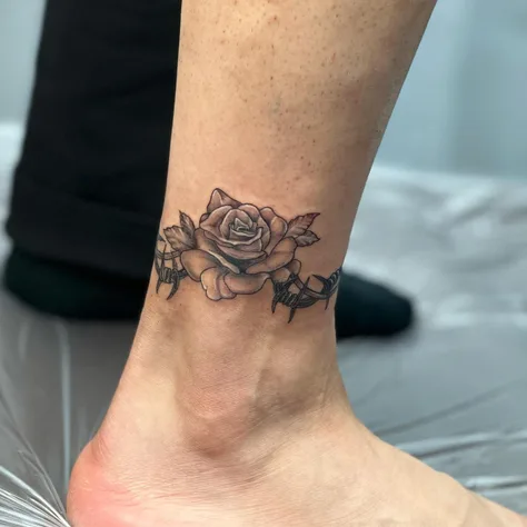 薔薇のタトゥー