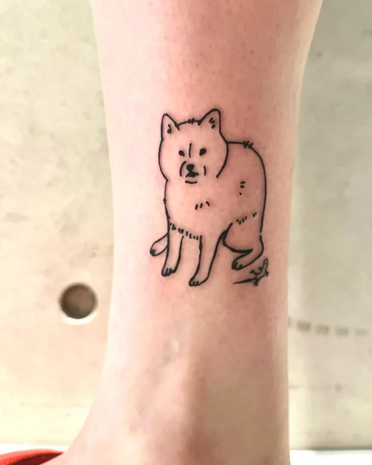 愛犬のタトゥー