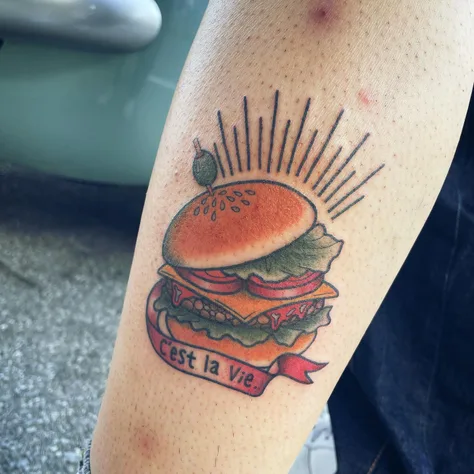 ハンバーガーのアメリカントラディショナル