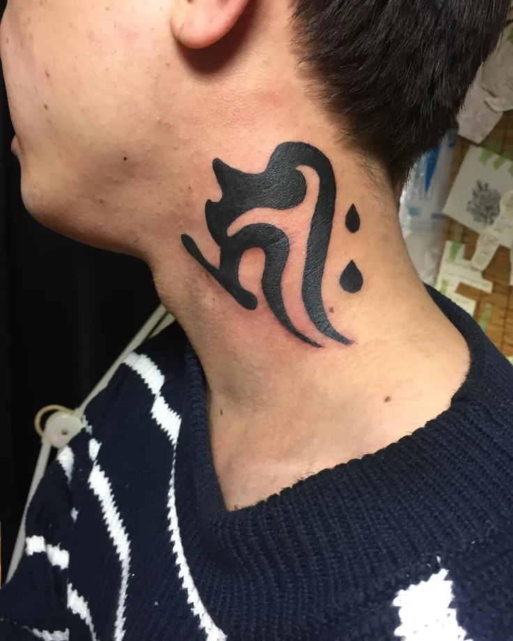 首の梵字