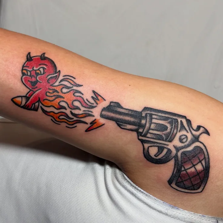 悪魔と銃