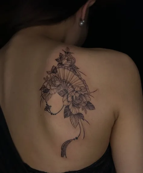 扇と花