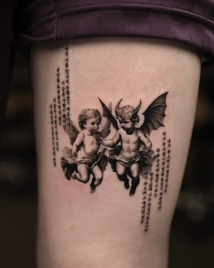 リアリスティックのタトゥー
