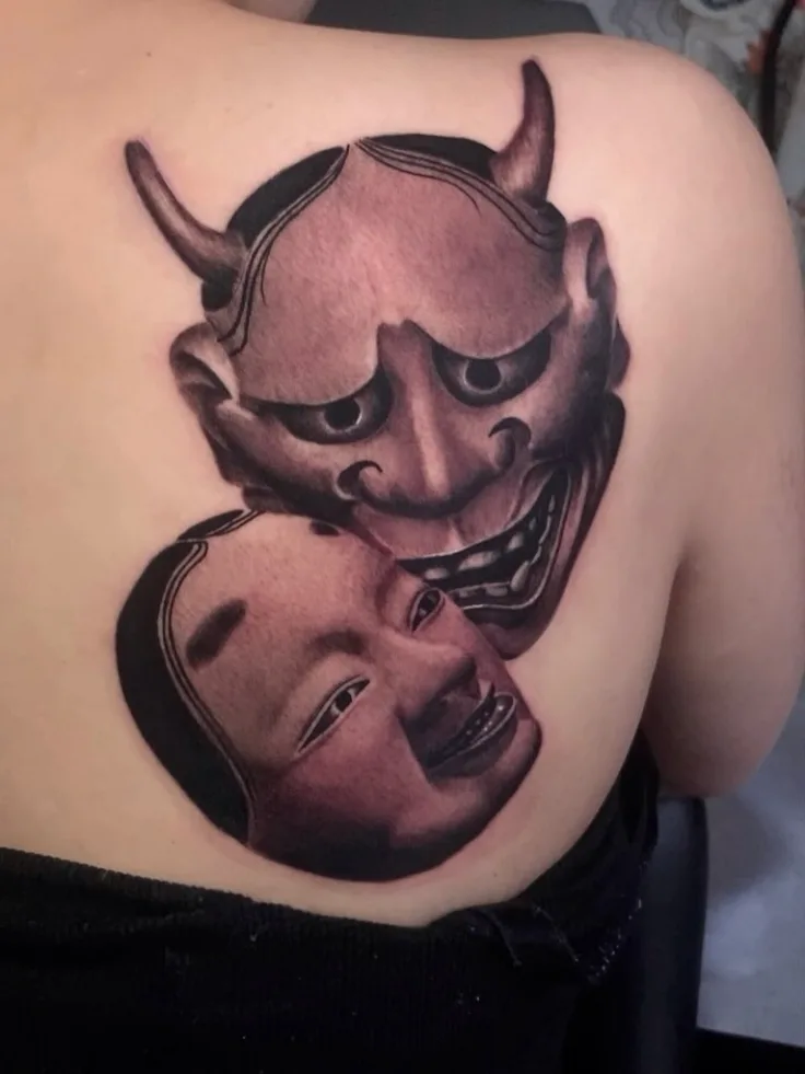 般若と小面