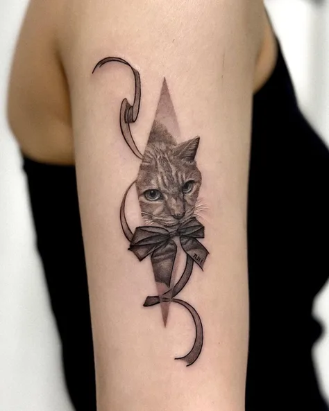 猫のタトゥー