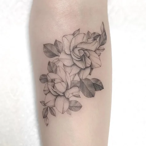 クチナシの花