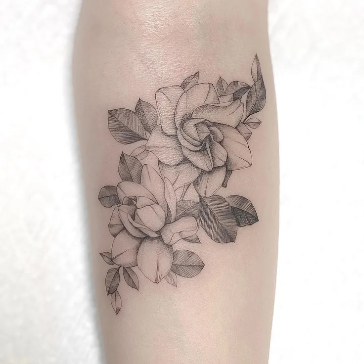 クチナシの花