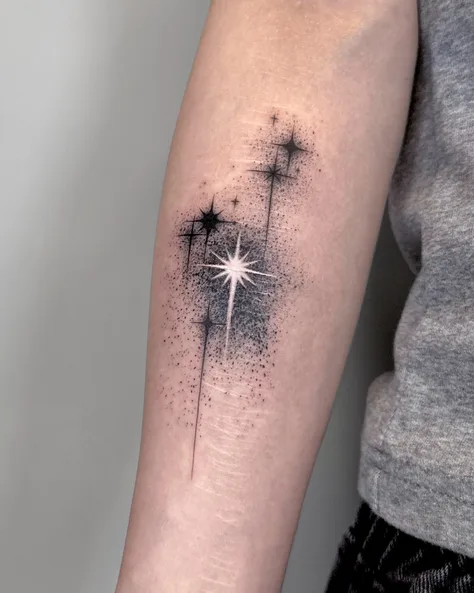傷跡カバーアップの星