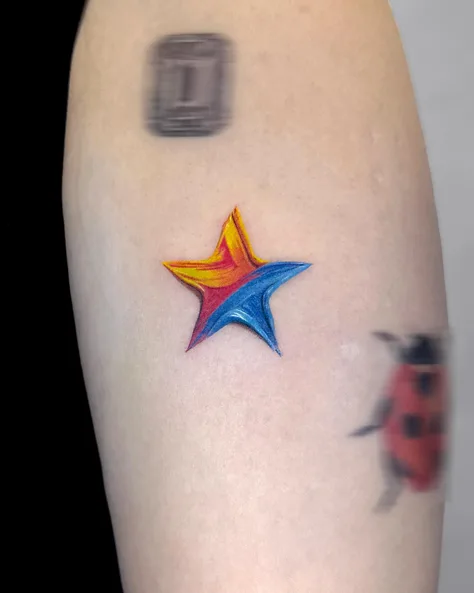 星のタトゥー