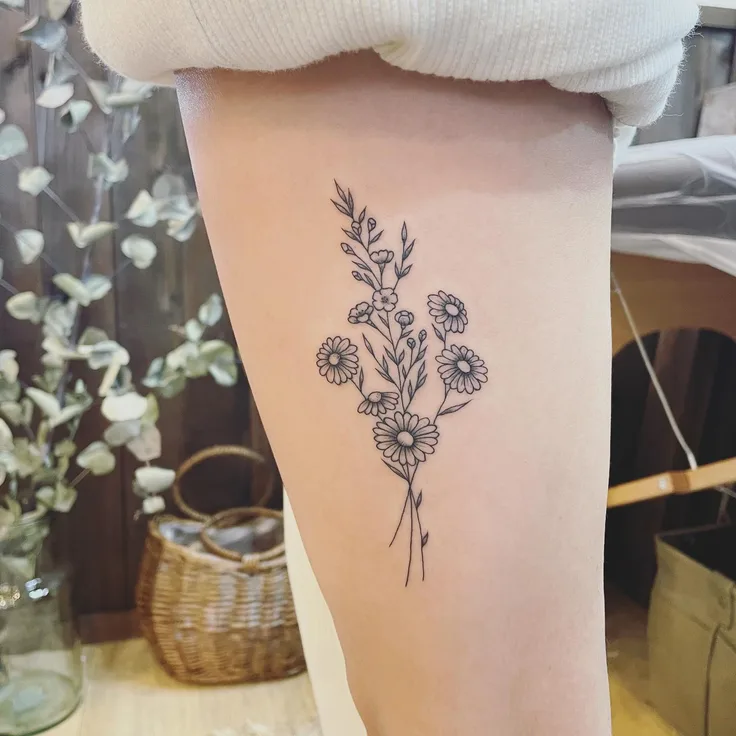 花のワンポイント