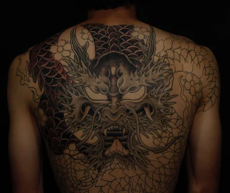 正面龍