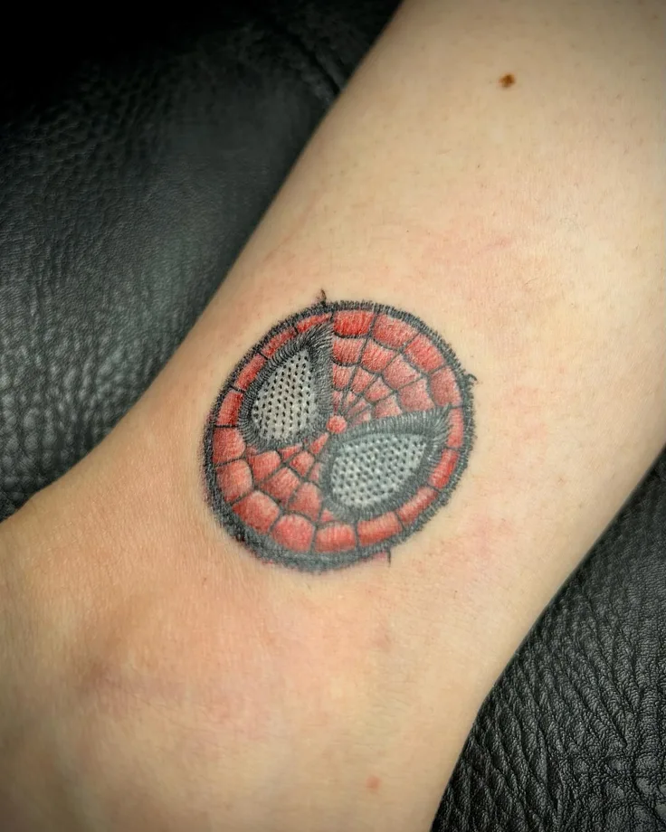 スパイダーマンのワッペン