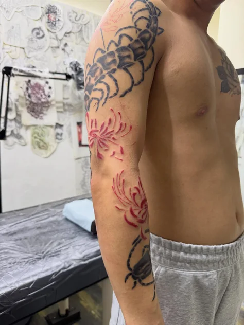 赤が入った作品